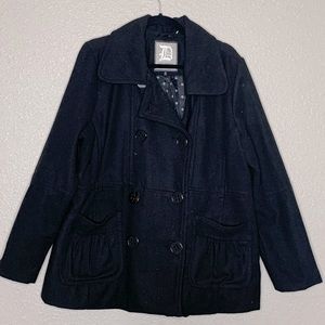 Dollhouse Black Peacoat